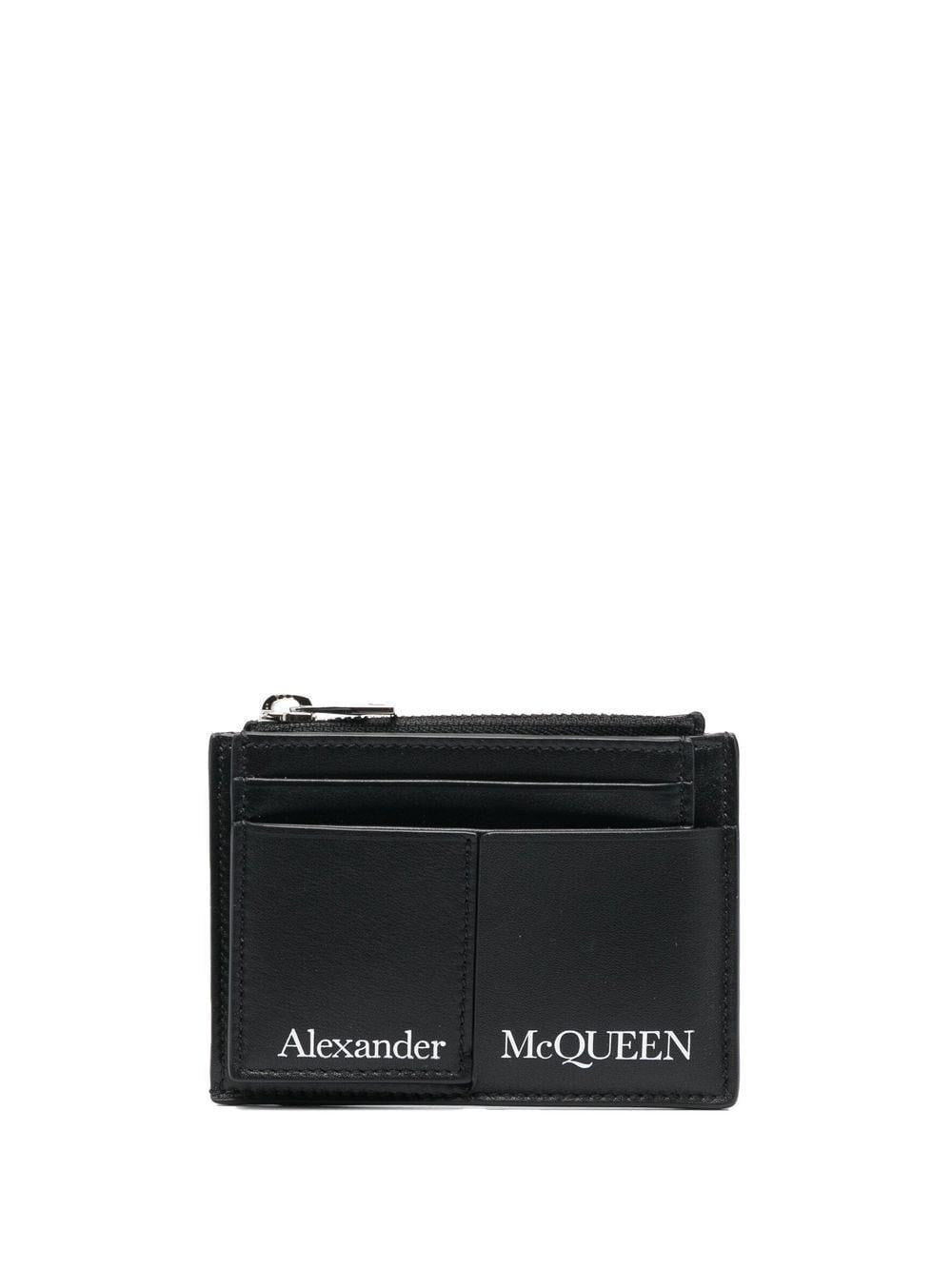 ALEXANDER MCQUEEN Mini Coin Zip Holder