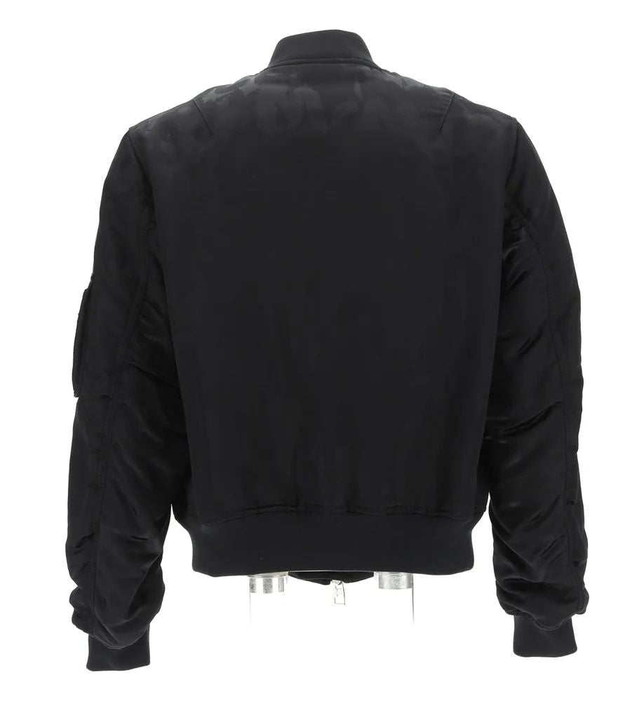 ALEXANDER MCQUEEN Graffiti Bomber Jacket for Men - SS23 Collection