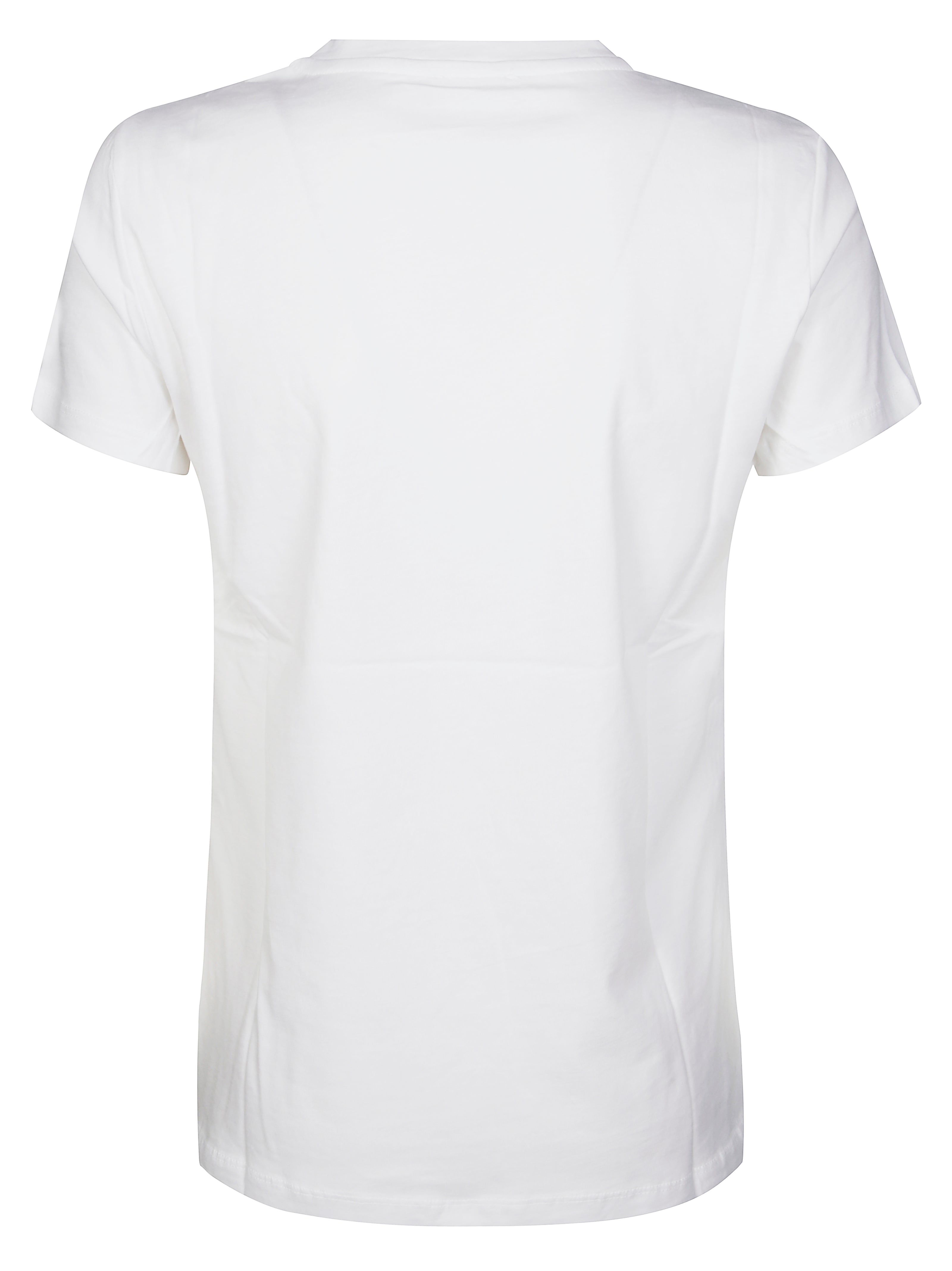 LIUJO Men's Logo Square Print T-Shirt