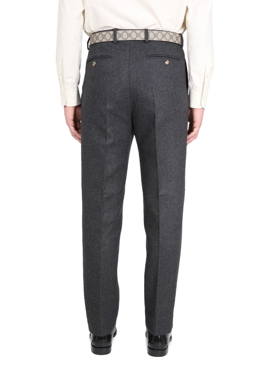 GUCCI Luxury Cashmere Blend Pants for Men