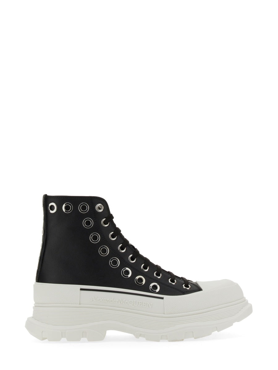 ALEXANDER MCQUEEN Men's Joey Sneakers with Eyelets - 3.6 cm Sole