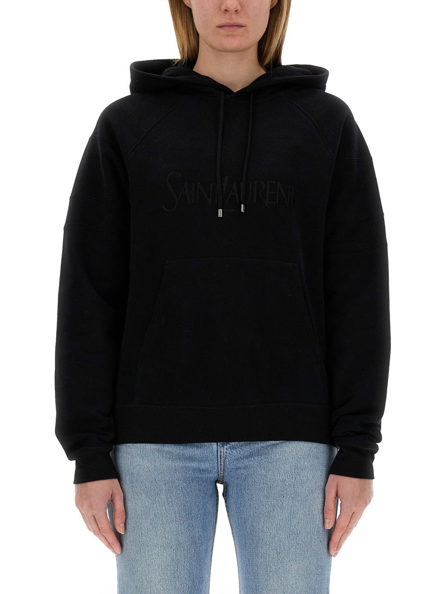 SAINT LAURENT Classic Women's Hoodie in Size S
