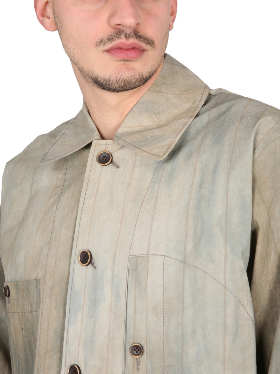 UMA WANG Juror Jacket - Classic Collar for Men - SS23