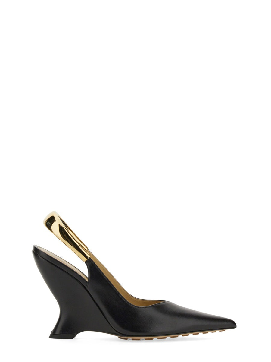BOTTEGA VENETA Pointed Slingback Pumps with 10 cm Heel
