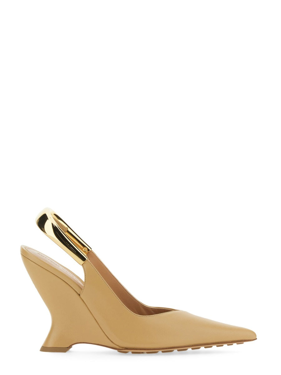 BOTTEGA VENETA Pointed Slingback Pumps with 10 cm Heel