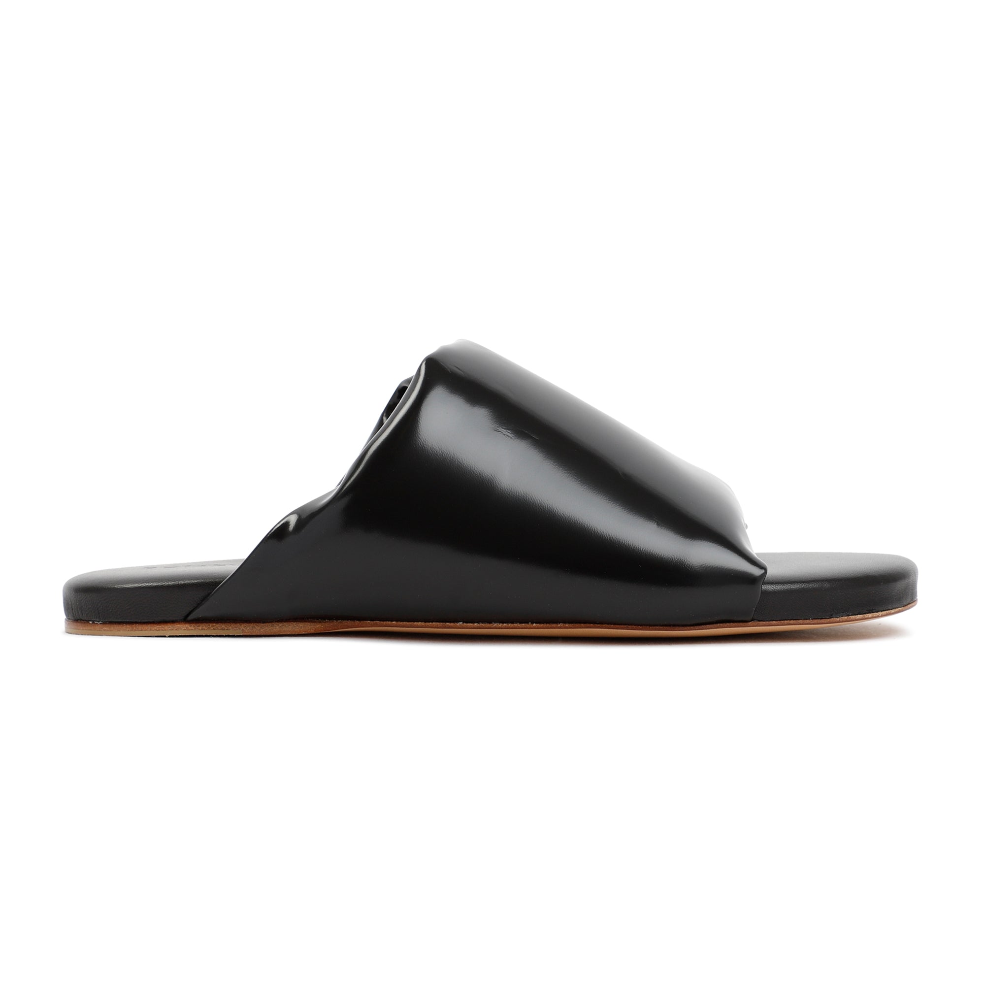 BOTTEGA VENETA Luxury Nappa Leather Cushion Sandals for Women