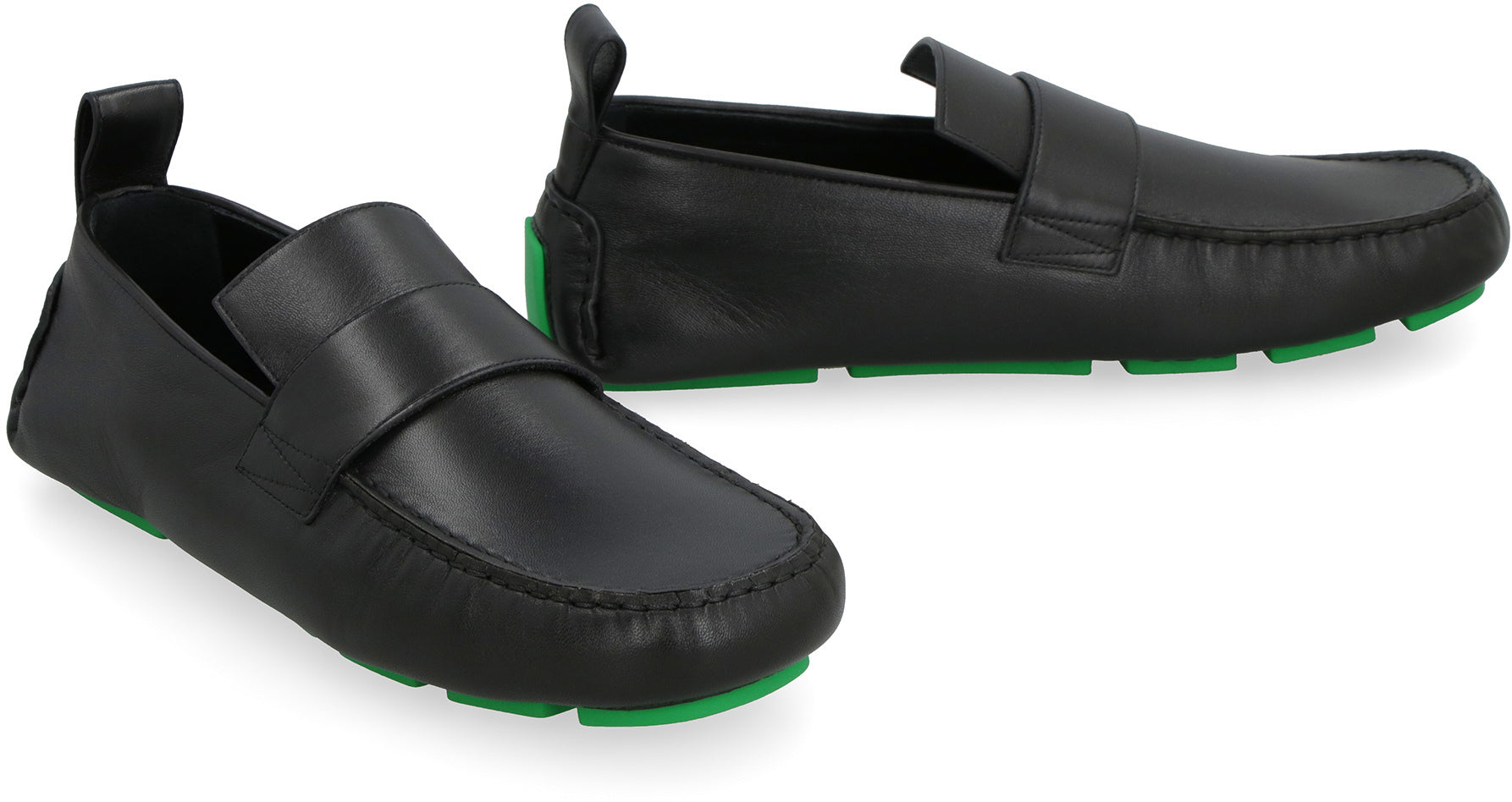 BOTTEGA VENETA Luxury Leather Loafers for Men