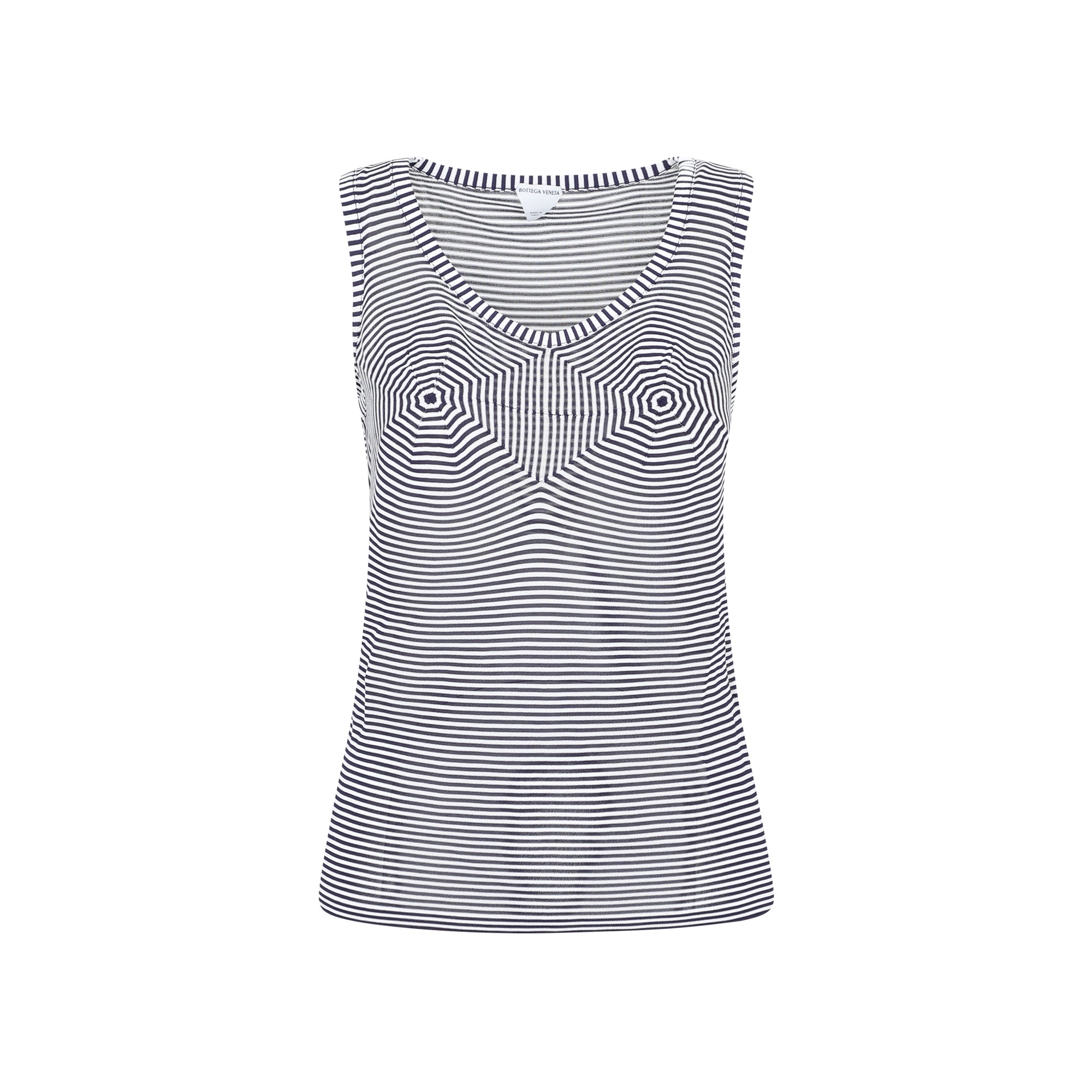 BOTTEGA VENETA Embroidered Viscose Tank Top for Women
