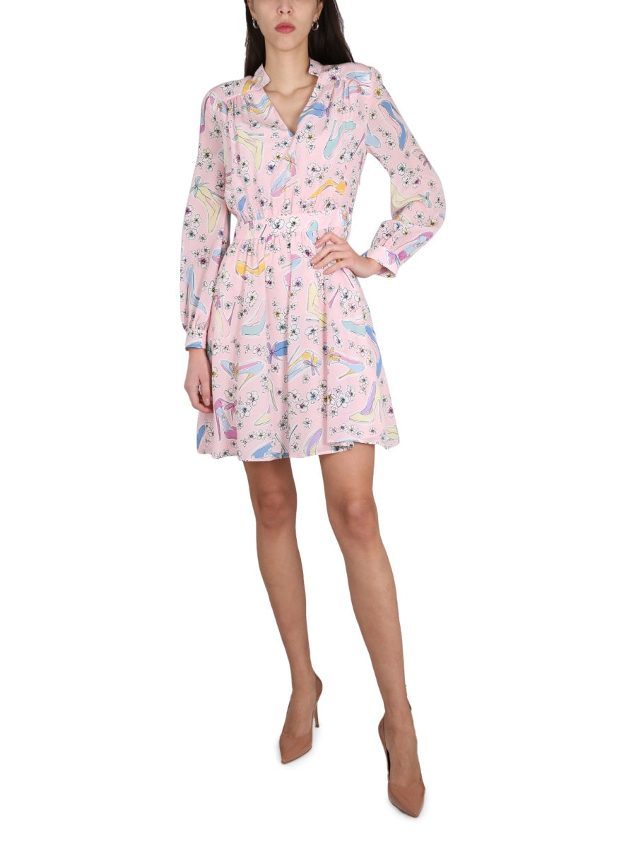BOUTIQUE MOSCHINO Floral-Print Mini Dress