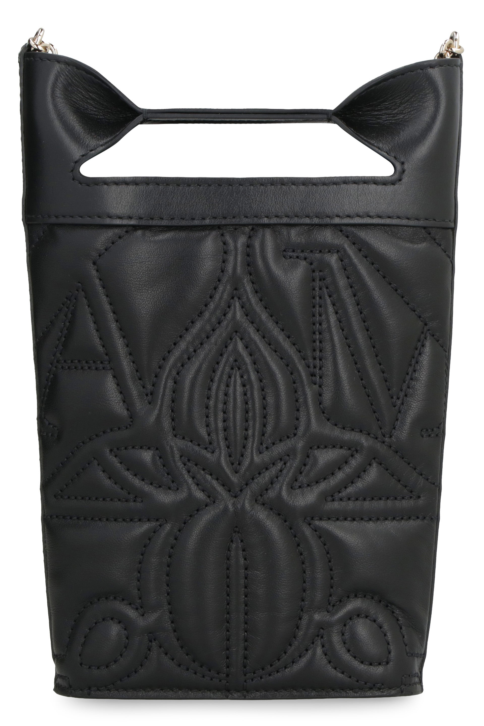 ALEXANDER MCQUEEN The Bow Bucket Mini Handbag