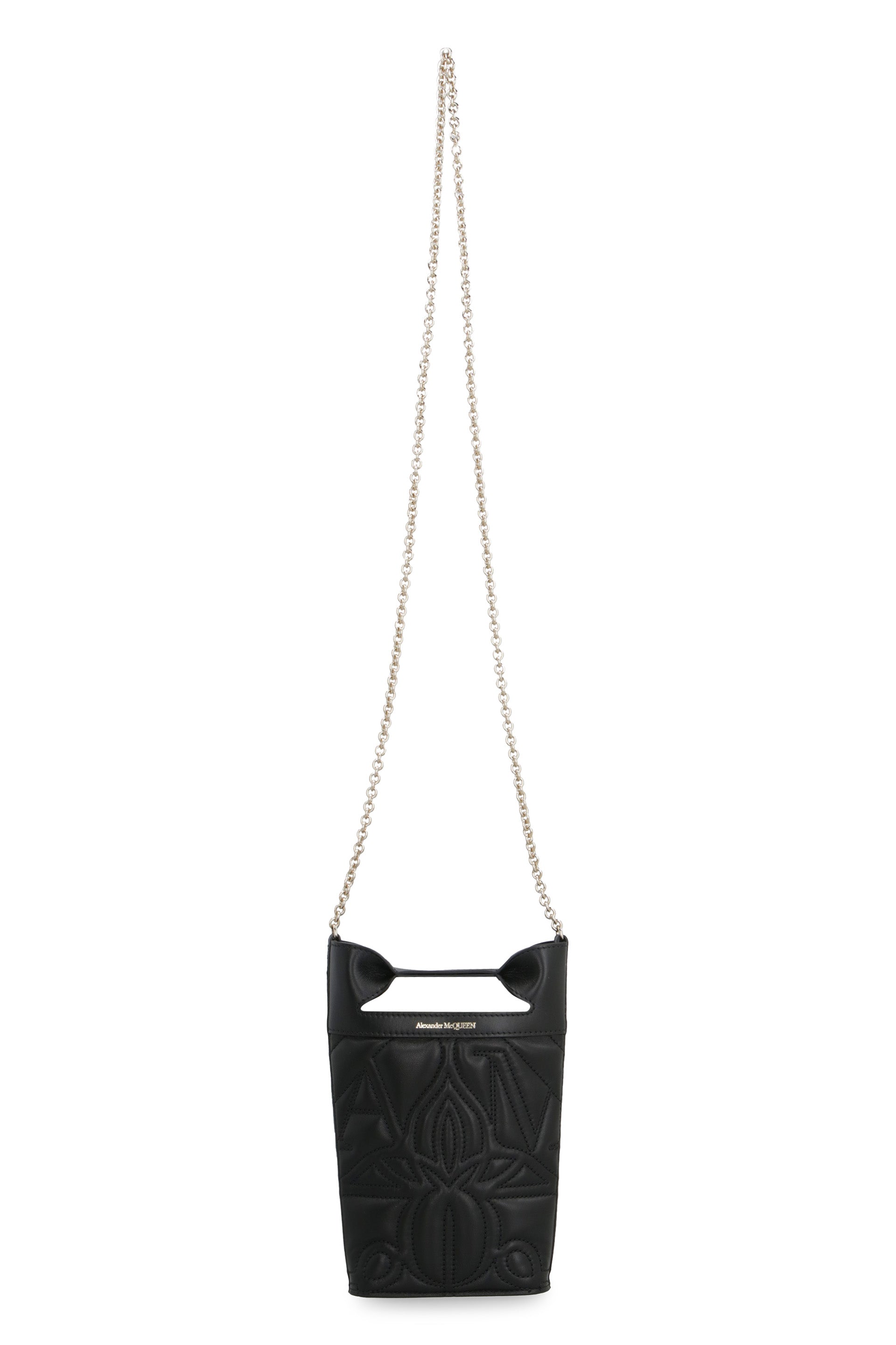 ALEXANDER MCQUEEN The Bow Bucket Mini Handbag