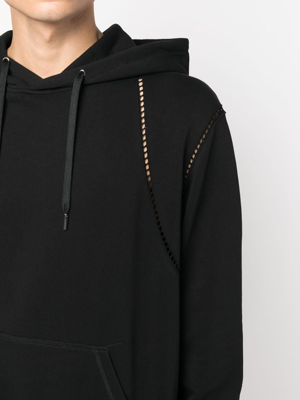 ALEXANDER MCQUEEN Crochet Harness Hoodie - Large