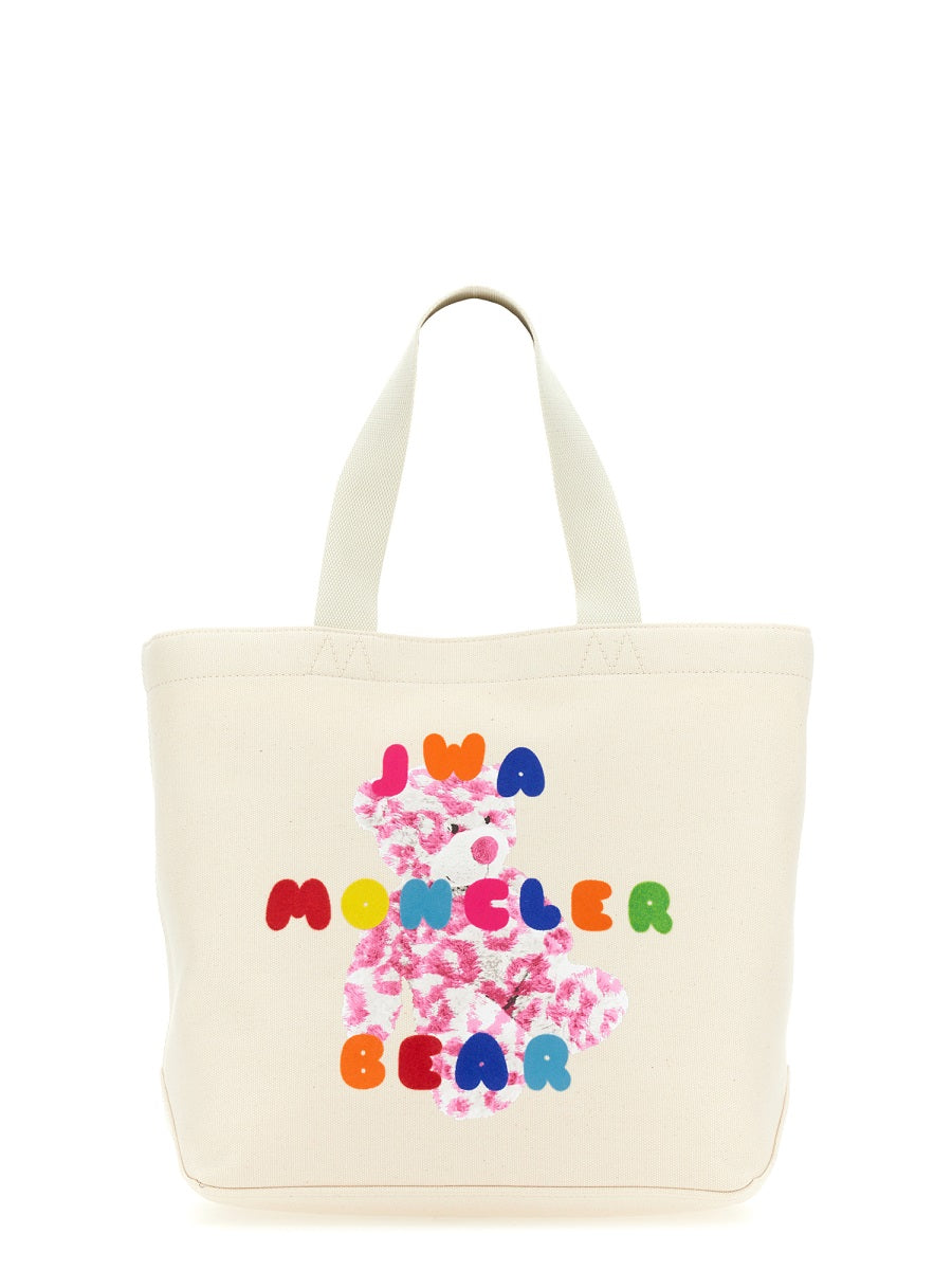 MONCLER GENIUS Medium Canvas Tote Handbag - Unisex SS23 Collection