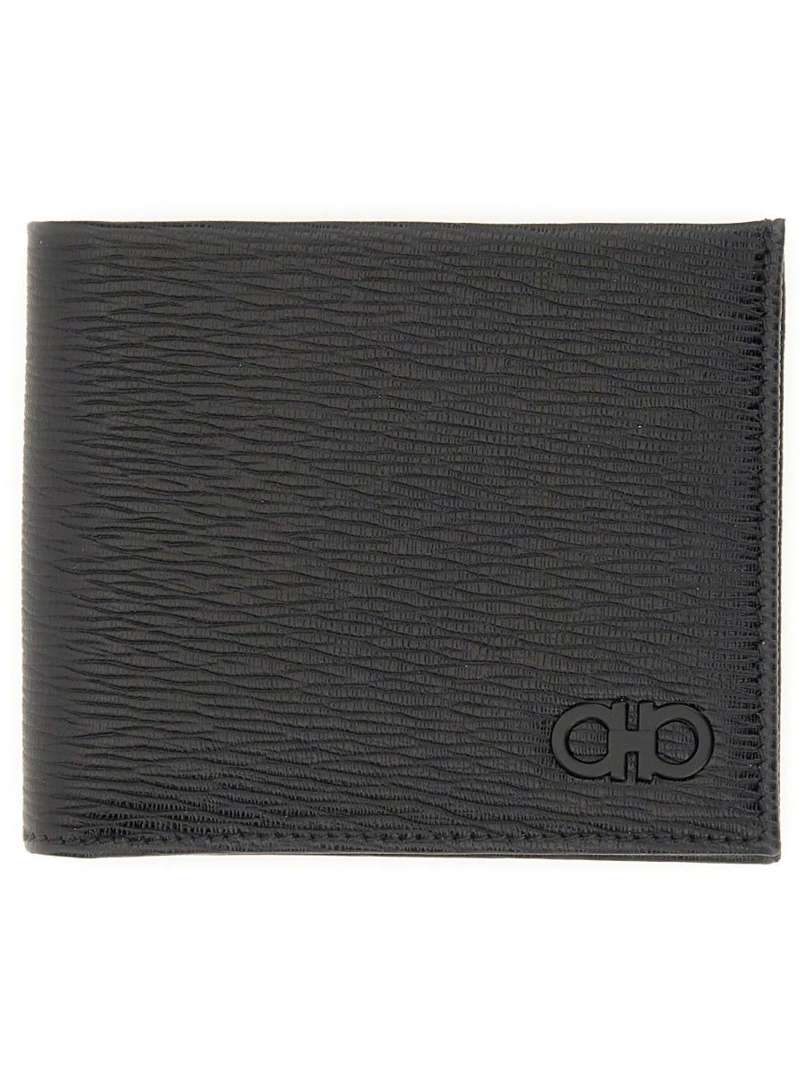 Ferragamo Men's 100% Leather Mini Wallet