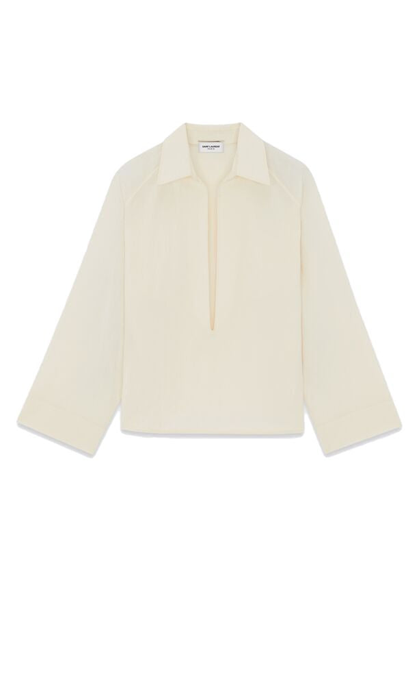 SAINT LAURENT Cotton Vareuse Shirt for Men