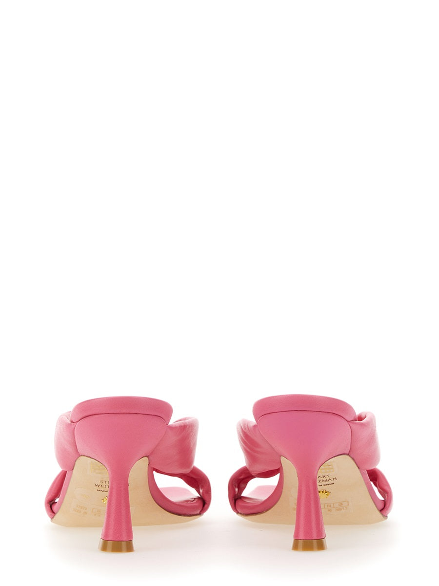 STUART WEITZMAN Sandal with Bow and 7.5 cm Heel