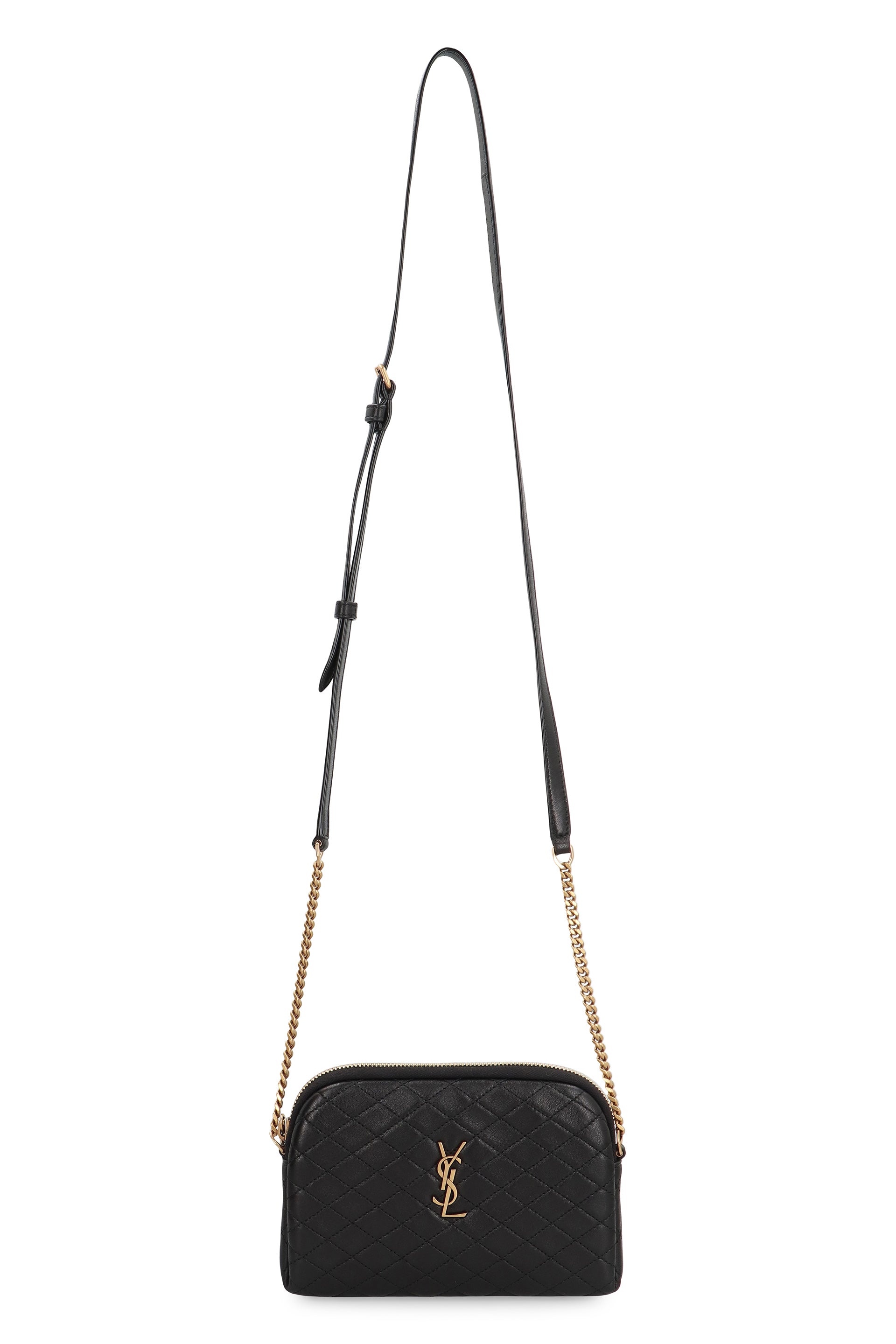 SAINT LAURENT Gaby Mini Clutch Handbag with Zipper