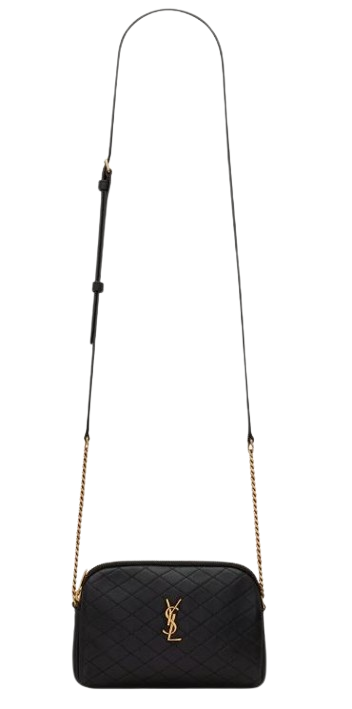 SAINT LAURENT Gaby Mini Clutch Handbag with Zipper