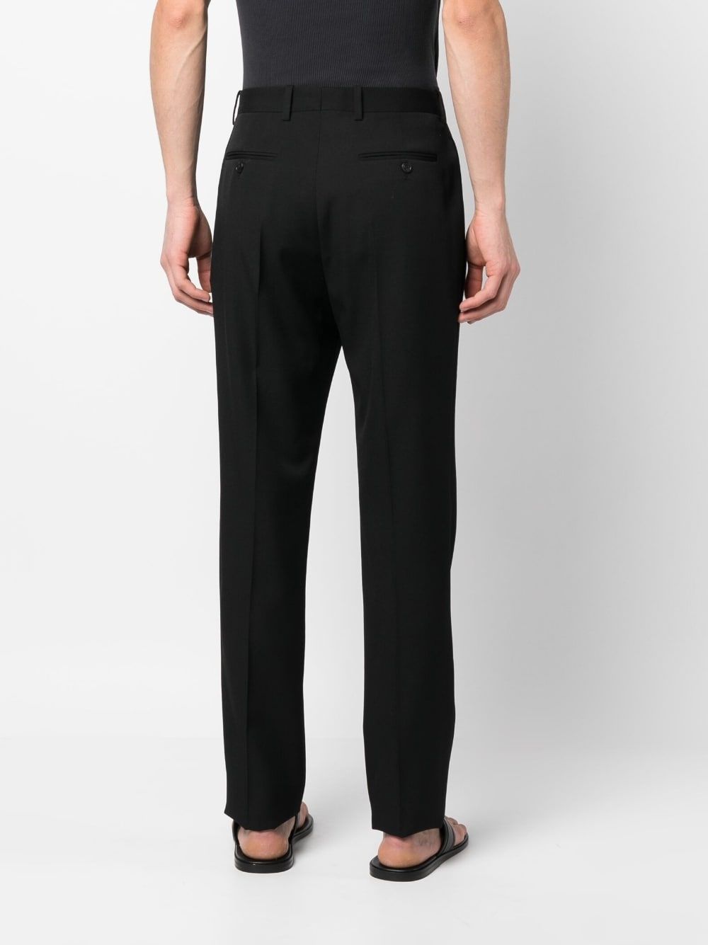 SAINT LAURENT Sophisticated Wool Trousers for Men