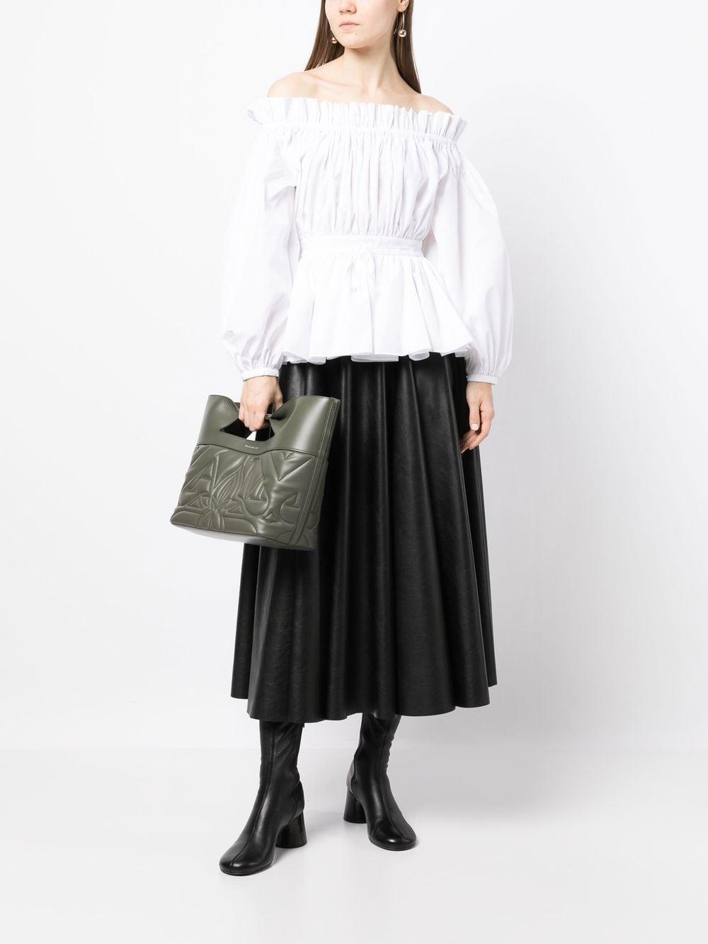 ALEXANDER MCQUEEN Organic Cotton Popeline Top for Women