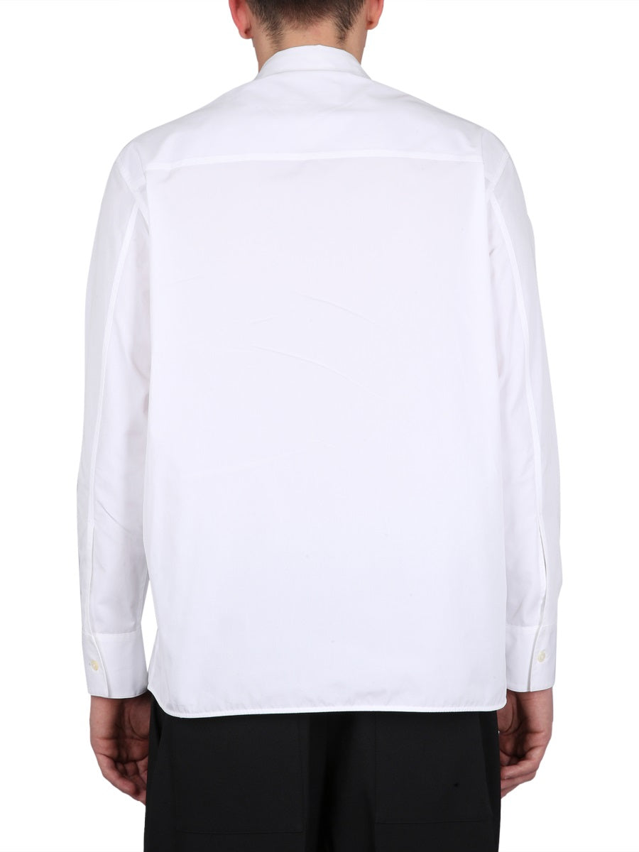JIL SANDER Classic Zip-Front Shirt