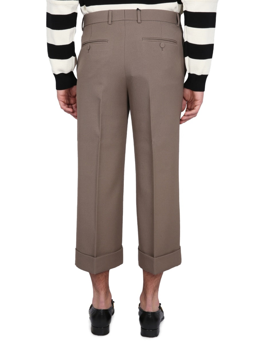 GUCCI Textured Gabardine Men's Short Pants