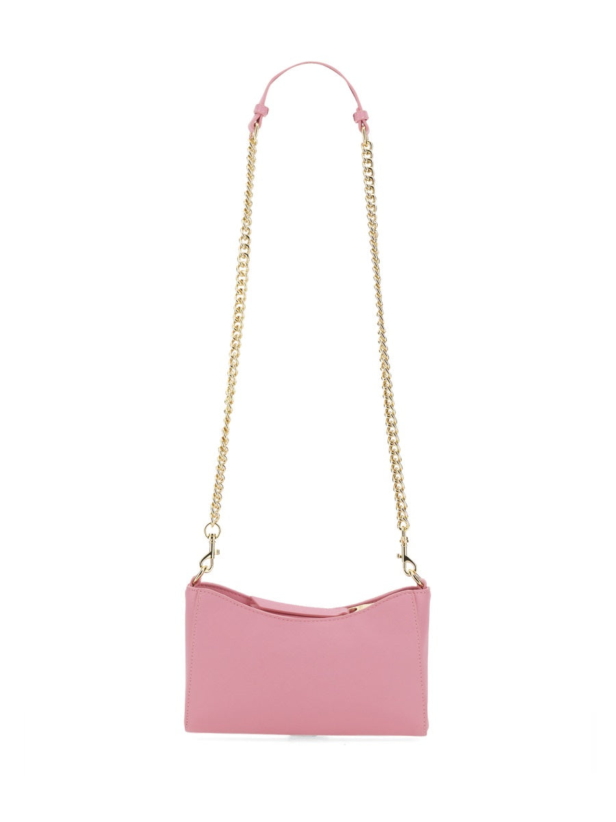 VERSACE JEANS COUTURE Mini Logo Shoulder Handbag with Chain Strap