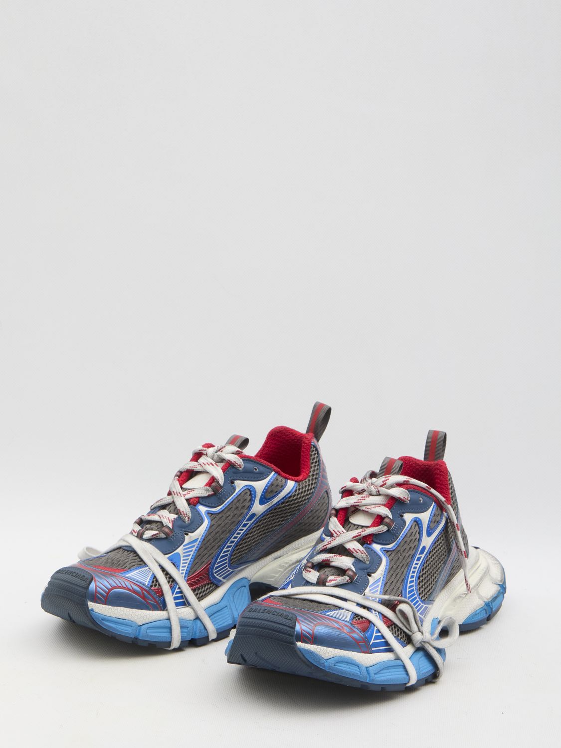 BALENCIAGA 3XL Distressed Canvas Sneakers