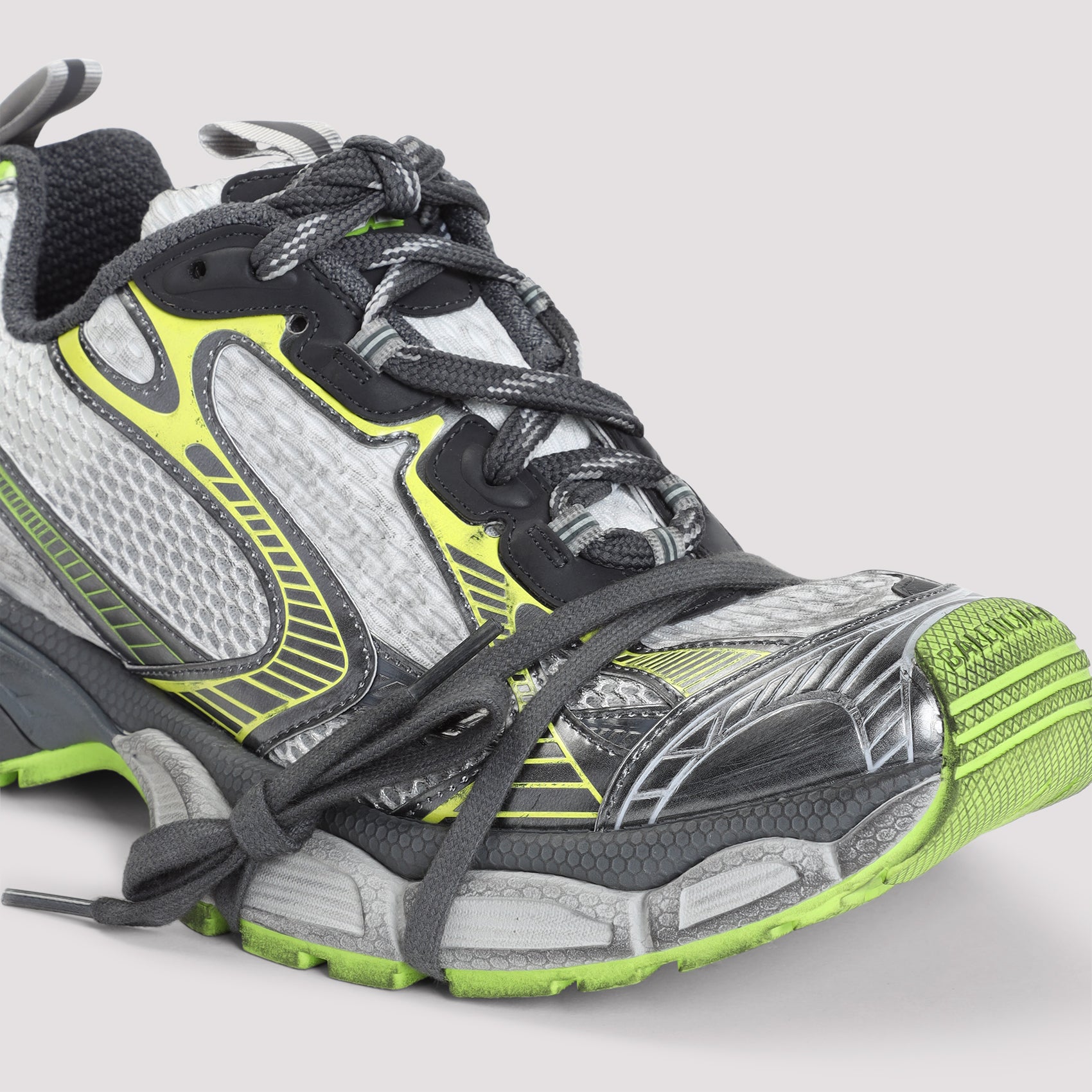 BALENCIAGA Multicolor Mesh and Rubber 3XL Sneaker