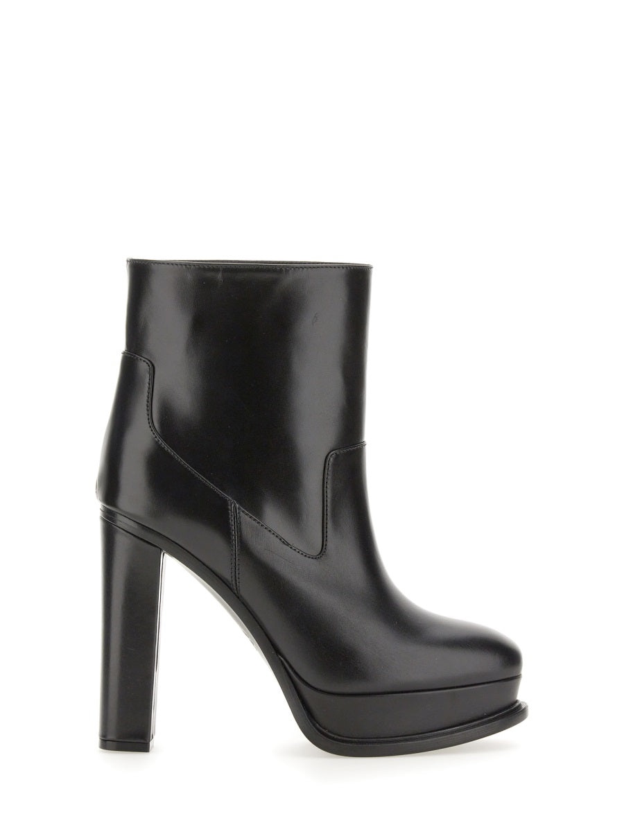 ALEXANDER MCQUEEN Elevated Platform Boots - 12 cm Heel for Women