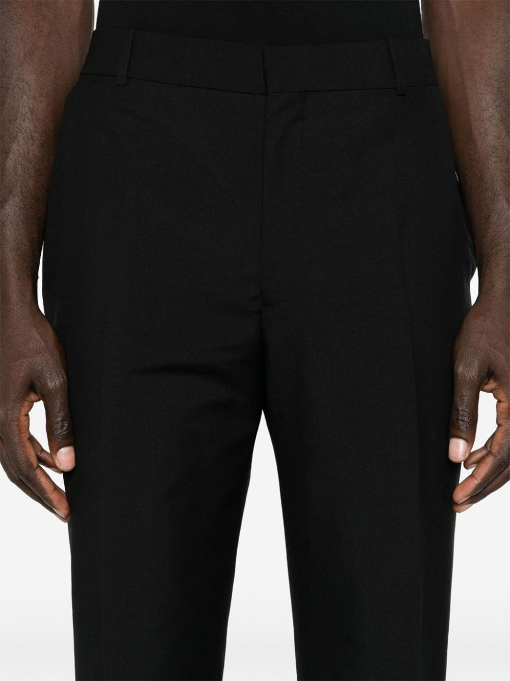 ALEXANDER MCQUEEN Classic Gabardine Cigarette Pants for Men