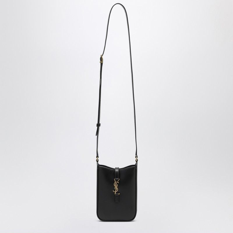 SAINT LAURENT Mini Leather Crossbody Handbag
