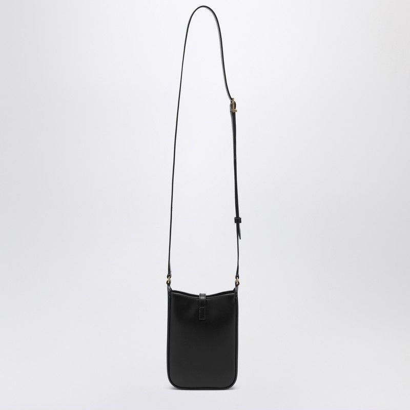 SAINT LAURENT Mini Leather Crossbody Handbag