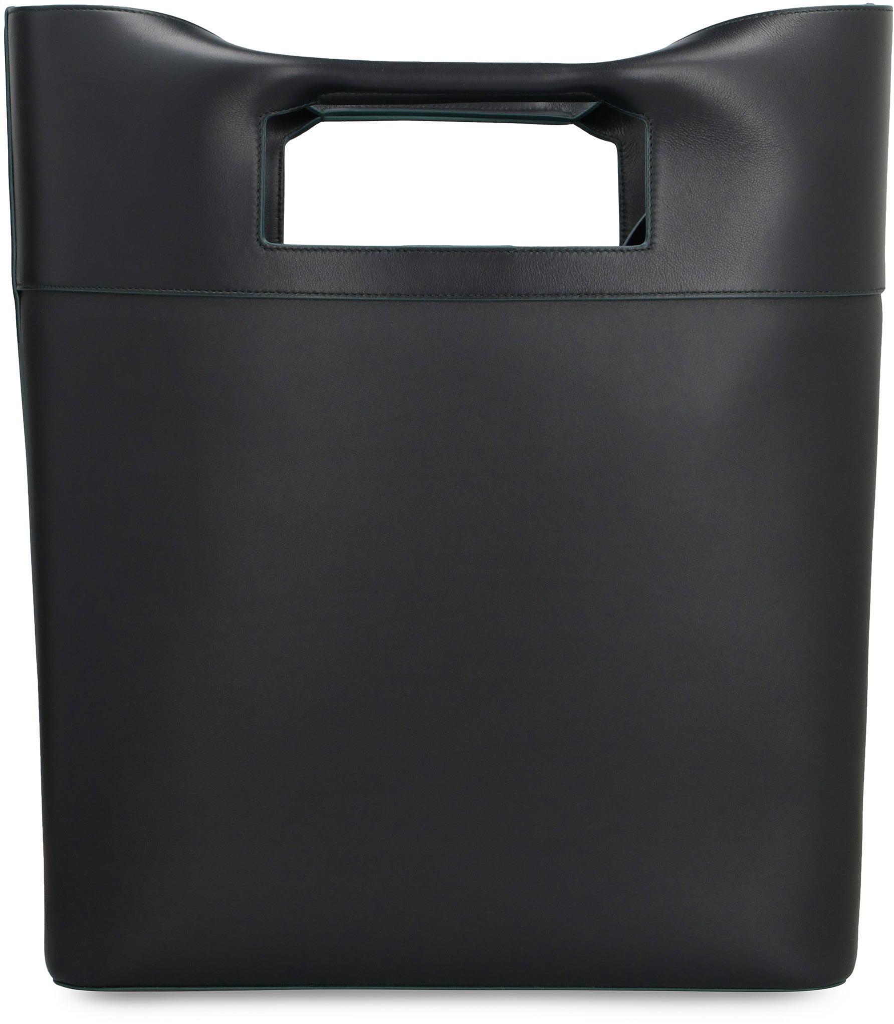 ALEXANDER MCQUEEN The Square Bow Mini Shopping Handbag