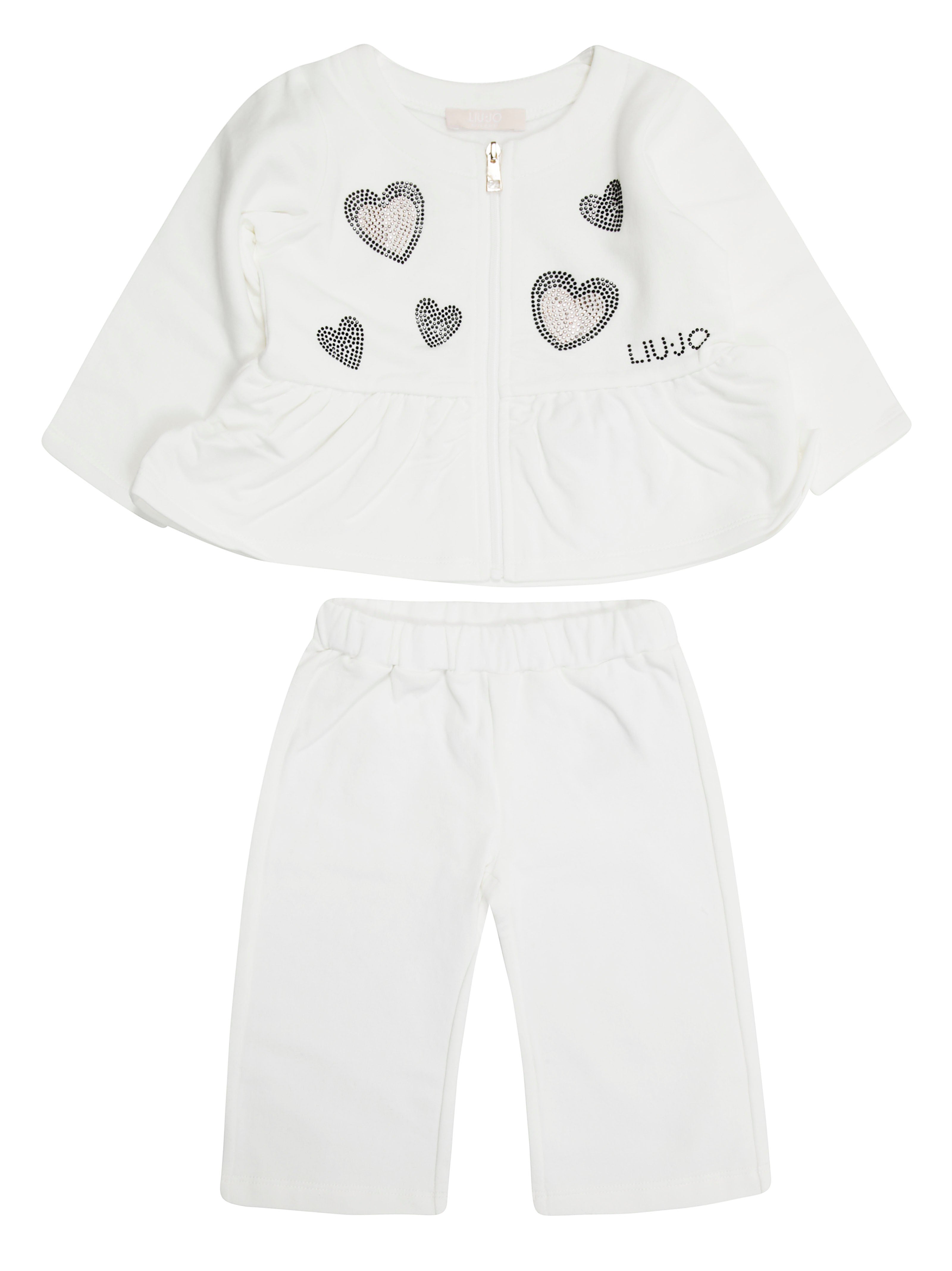 LIU JO KIDS Kids' Heart Print Sweatshirt Set
