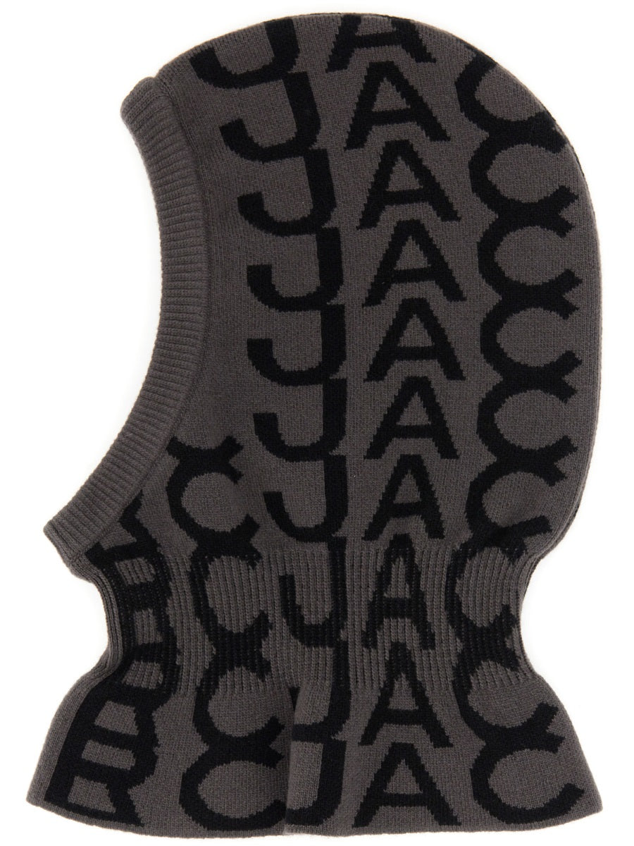MARC JACOBS Monogram Logo Knit Balaclava