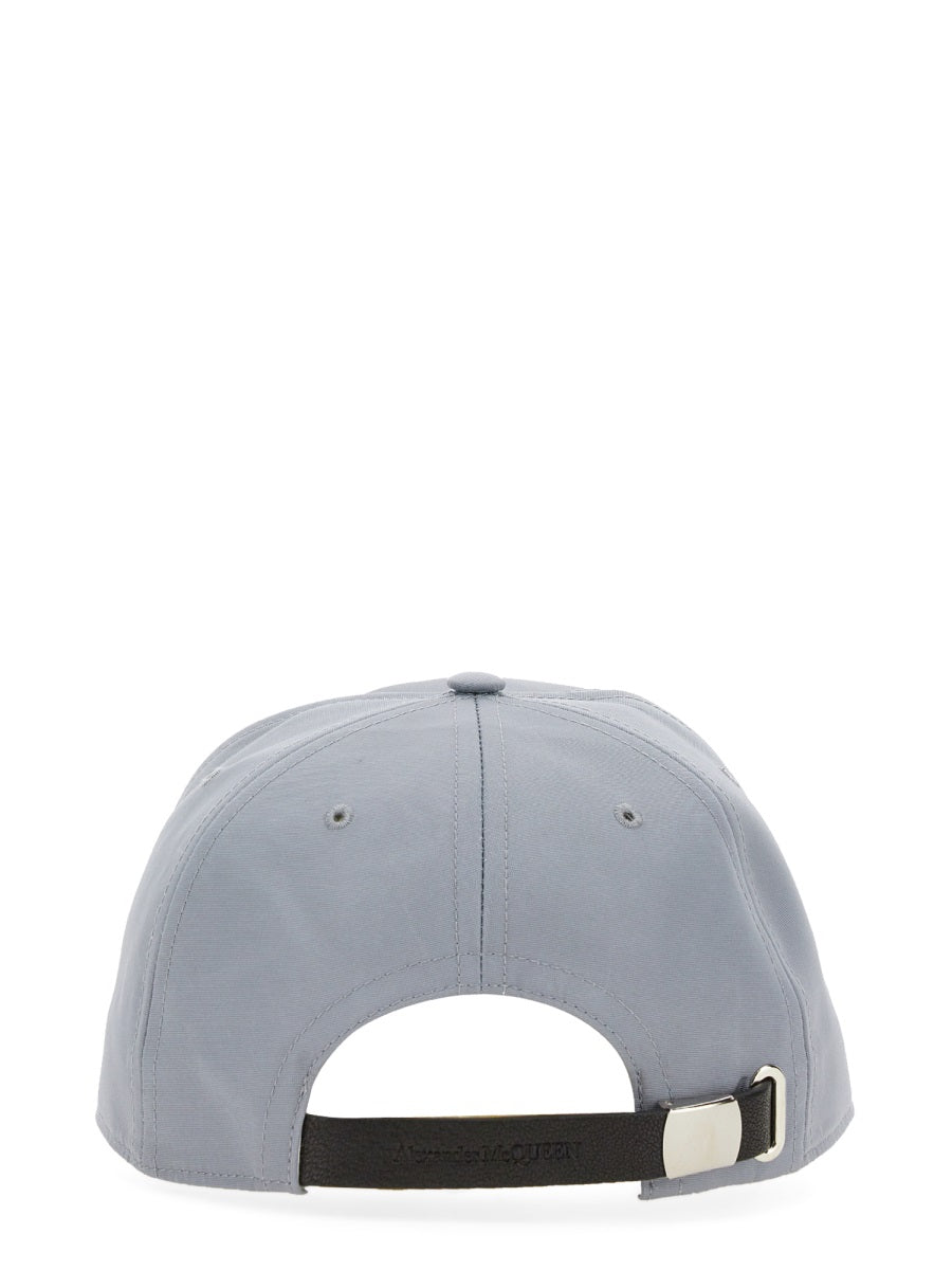 ALEXANDER MCQUEEN Classic Hard Visor Baseball Cap for Men