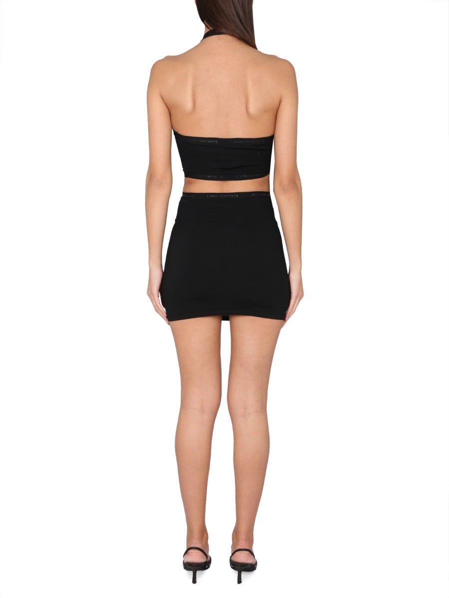 T BY ALEXANDER WANG Chic Mini Knit Dress for Women