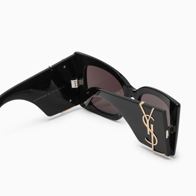 SAINT LAURENT Square-Frame Tinted Sunglasses