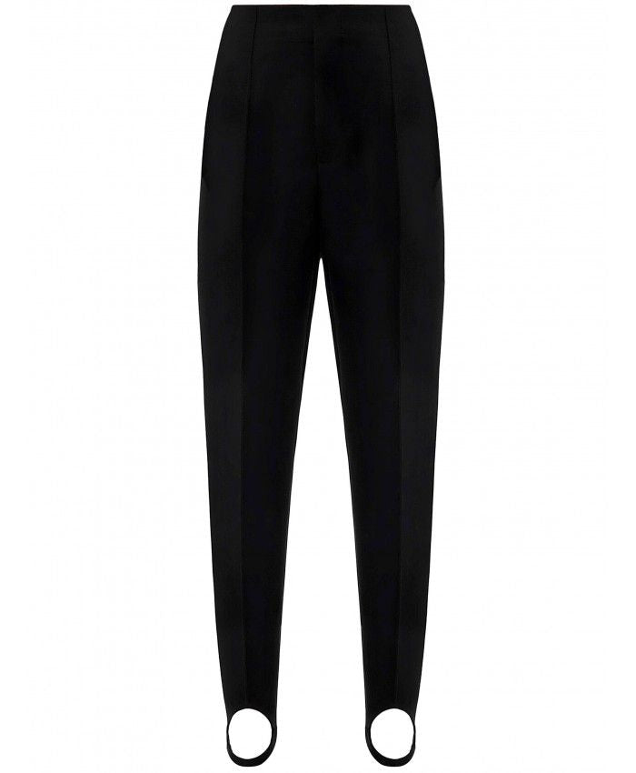 BOTTEGA VENETA High-Rise Cotton Trousers for Women