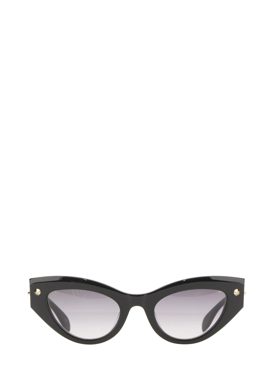ALEXANDER MCQUEEN Cat-Eye Sunglasses with Spike Studs