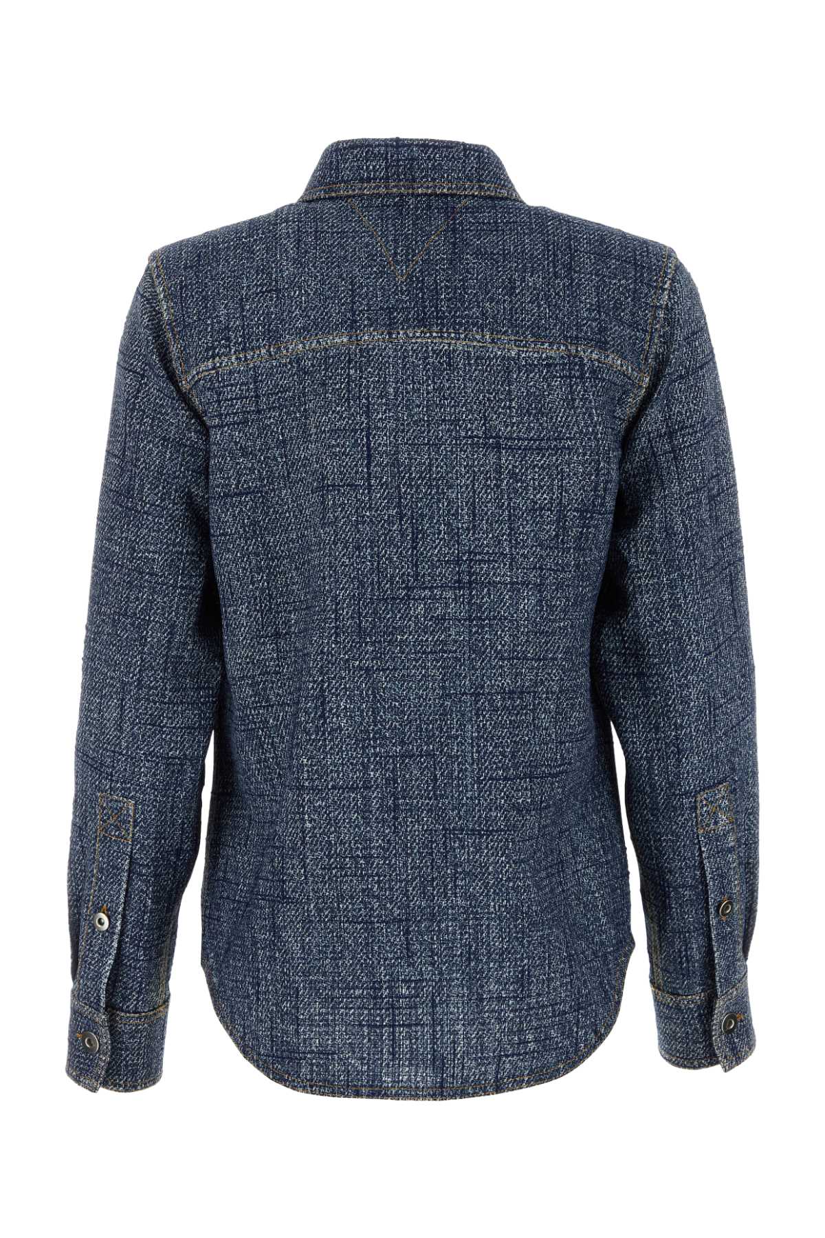 BOTTEGA VENETA Printed Viscose Blend Shirt for Women - SS24