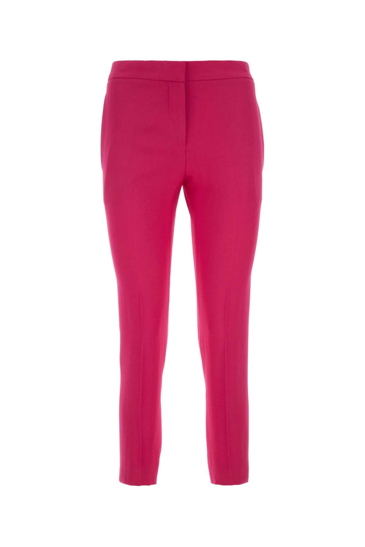 ALEXANDER MCQUEEN Crepe Pants for Women - FW23 Collection