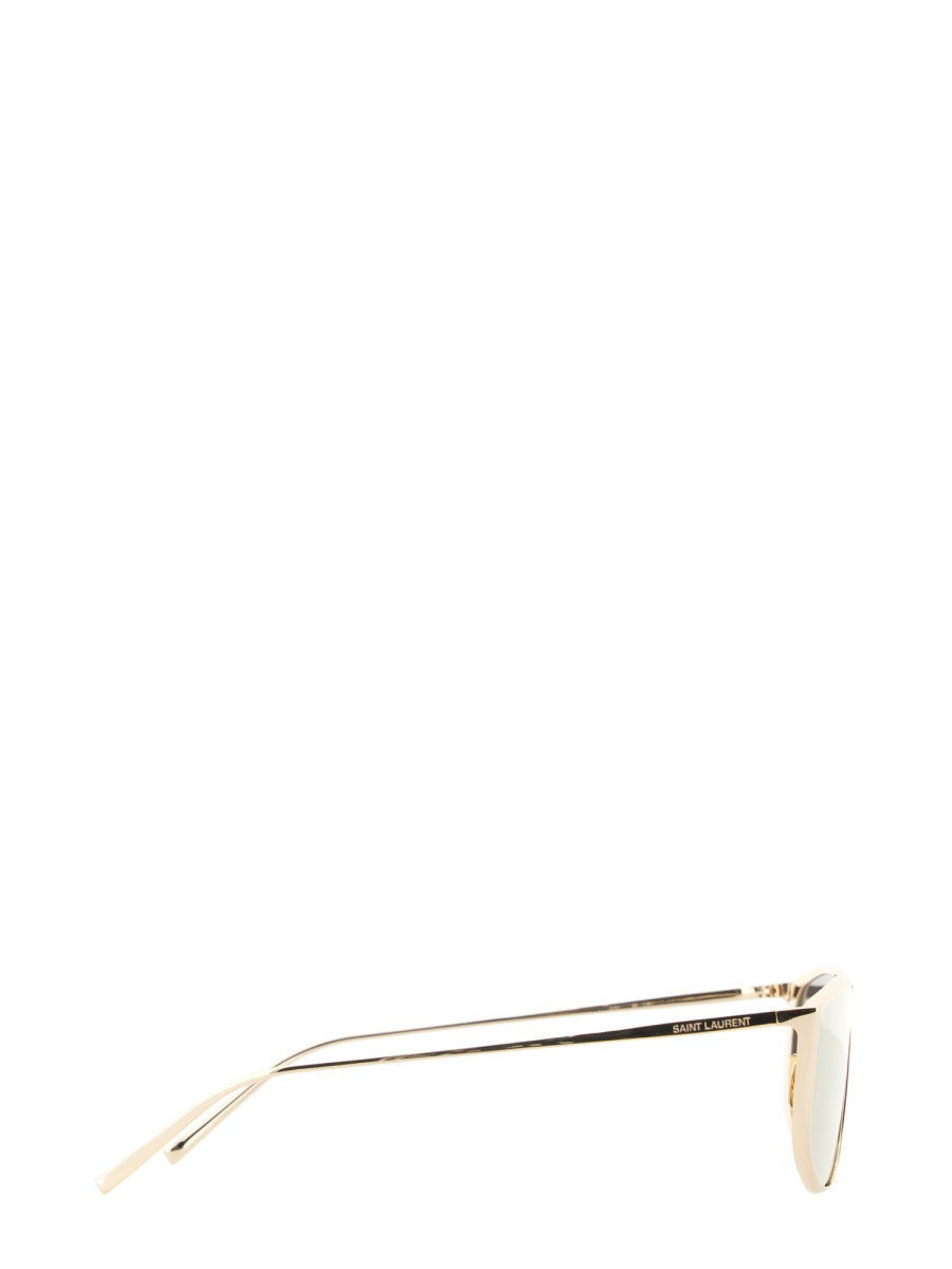 SAINT LAURENT Signature Logo Eyeglass SL 605 Moon - Women's Sunglasses