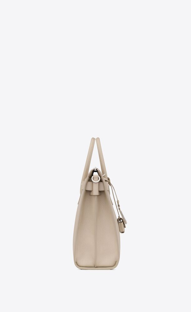 SAINT LAURENT Leather Tote Handbag