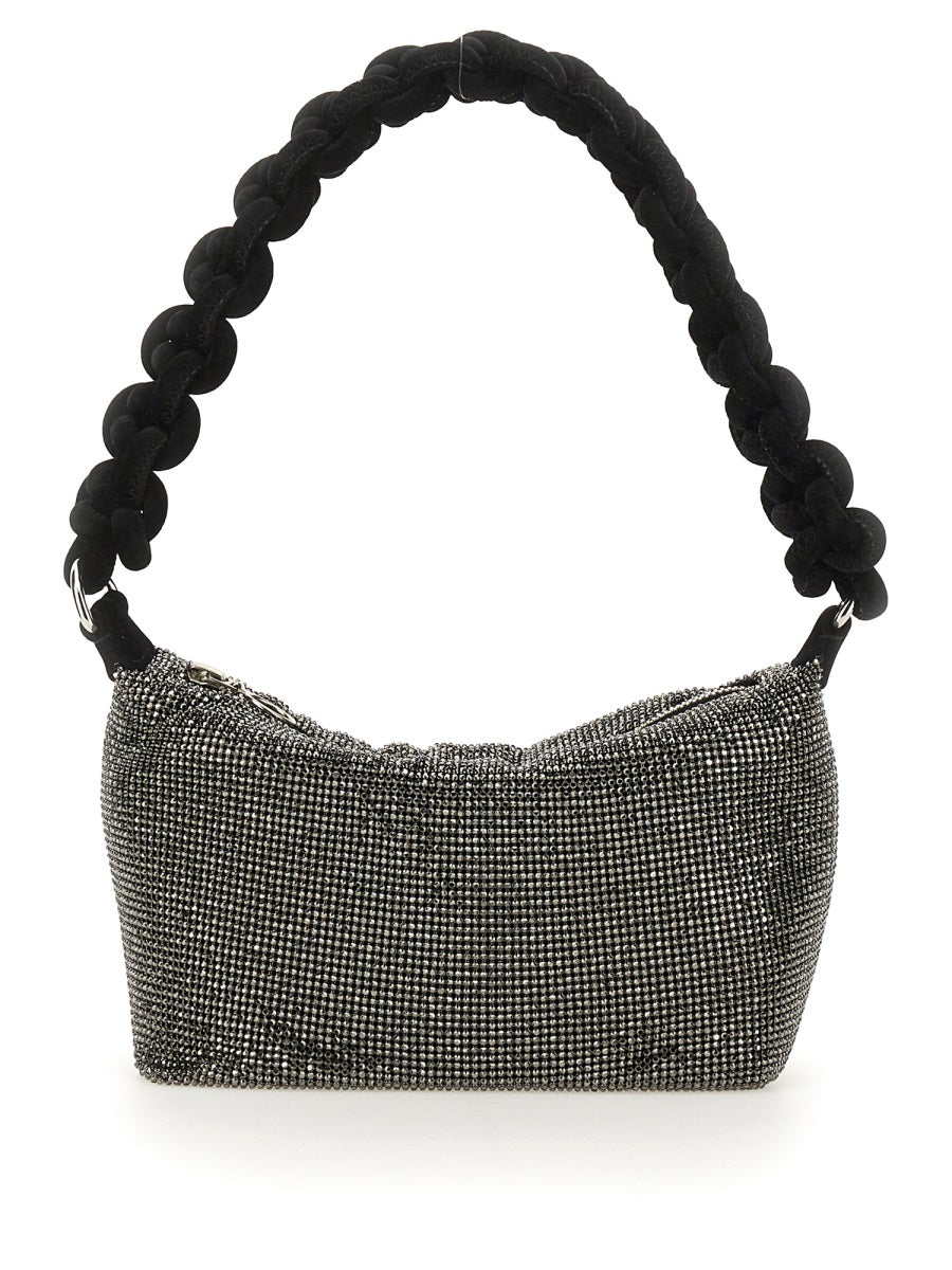 KARA Mini Handbag with Knotted Handle