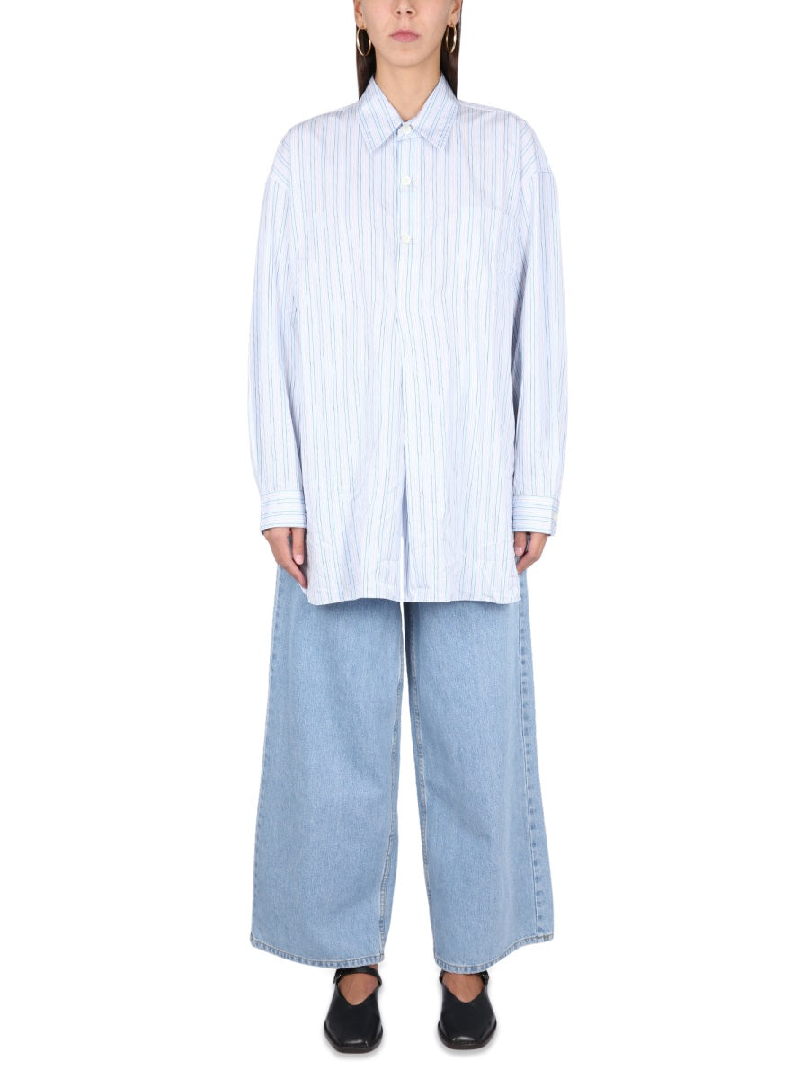 OUR LEGACY Chic Stripe Pattern Button-Up Shirt for Women