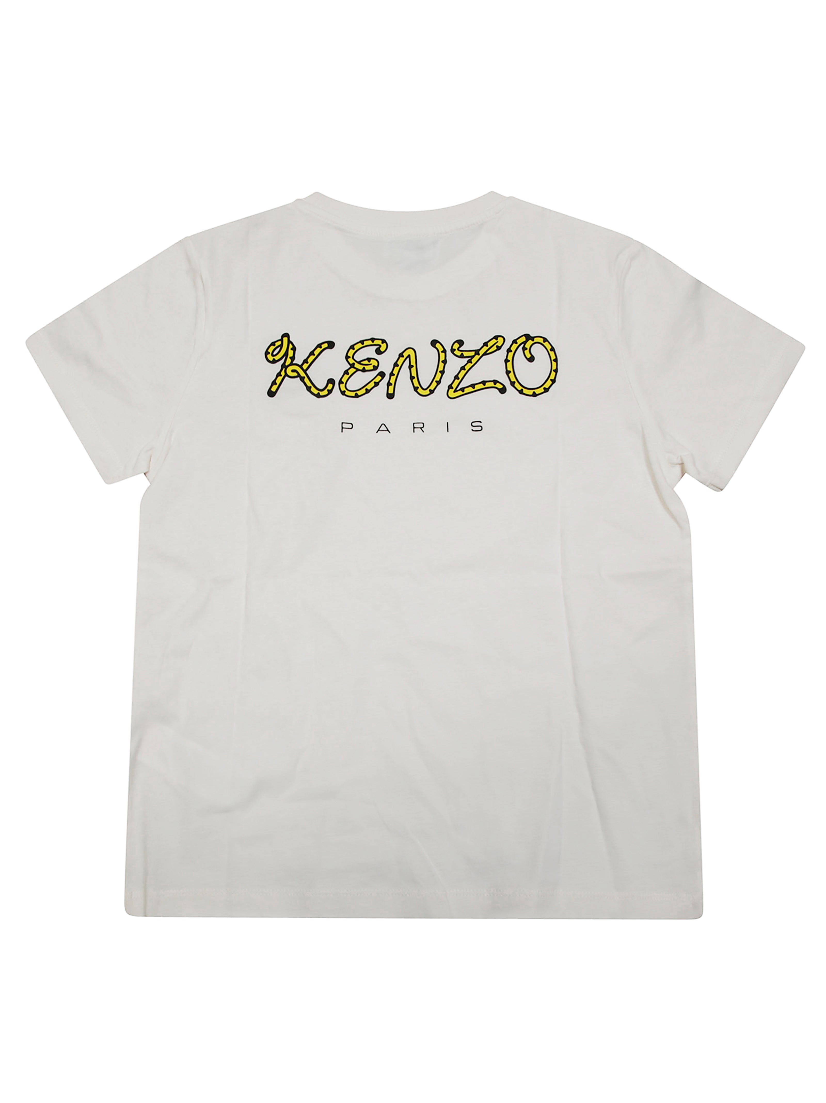 KENZO Mini Tiger Graphic Short Sleeve T-Shirt