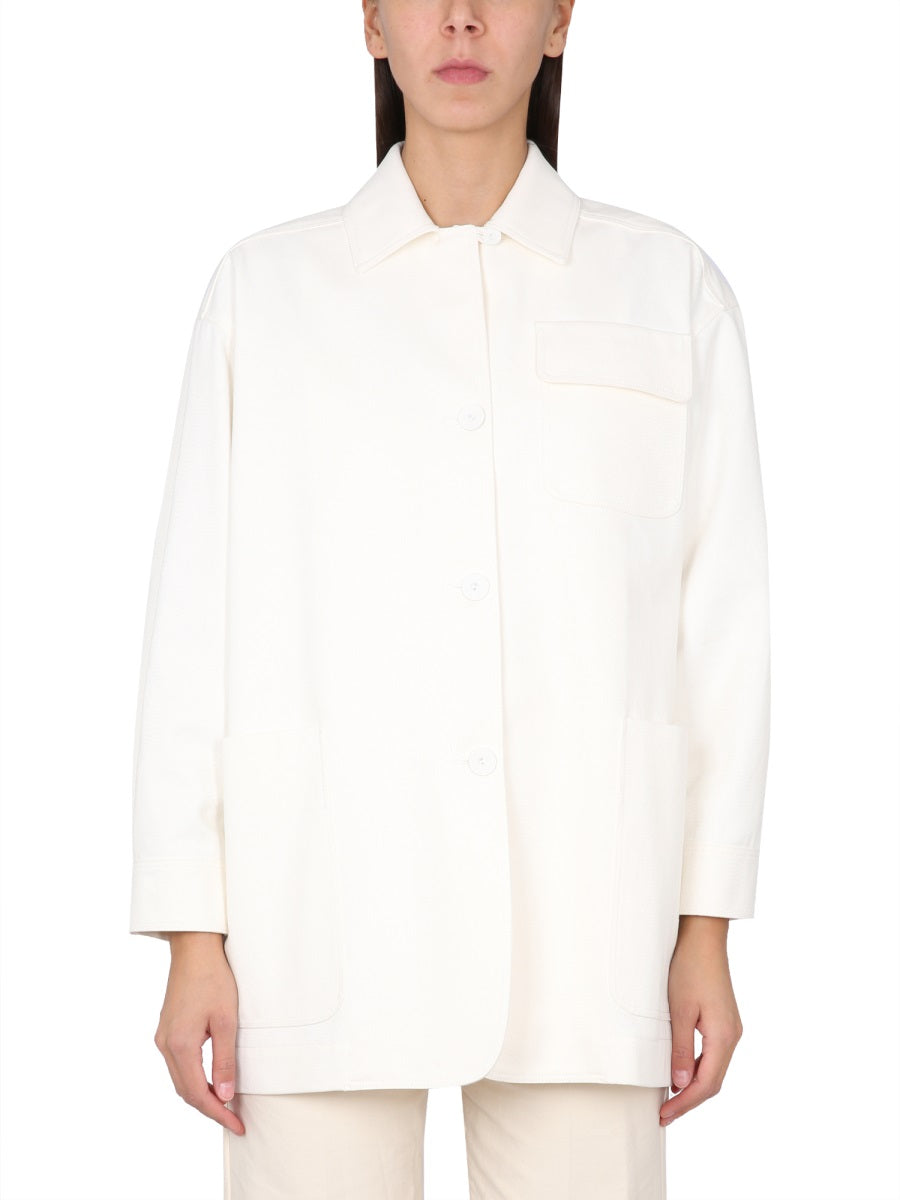 MAX MARA Classic Collar Button Closure Jacket for Women