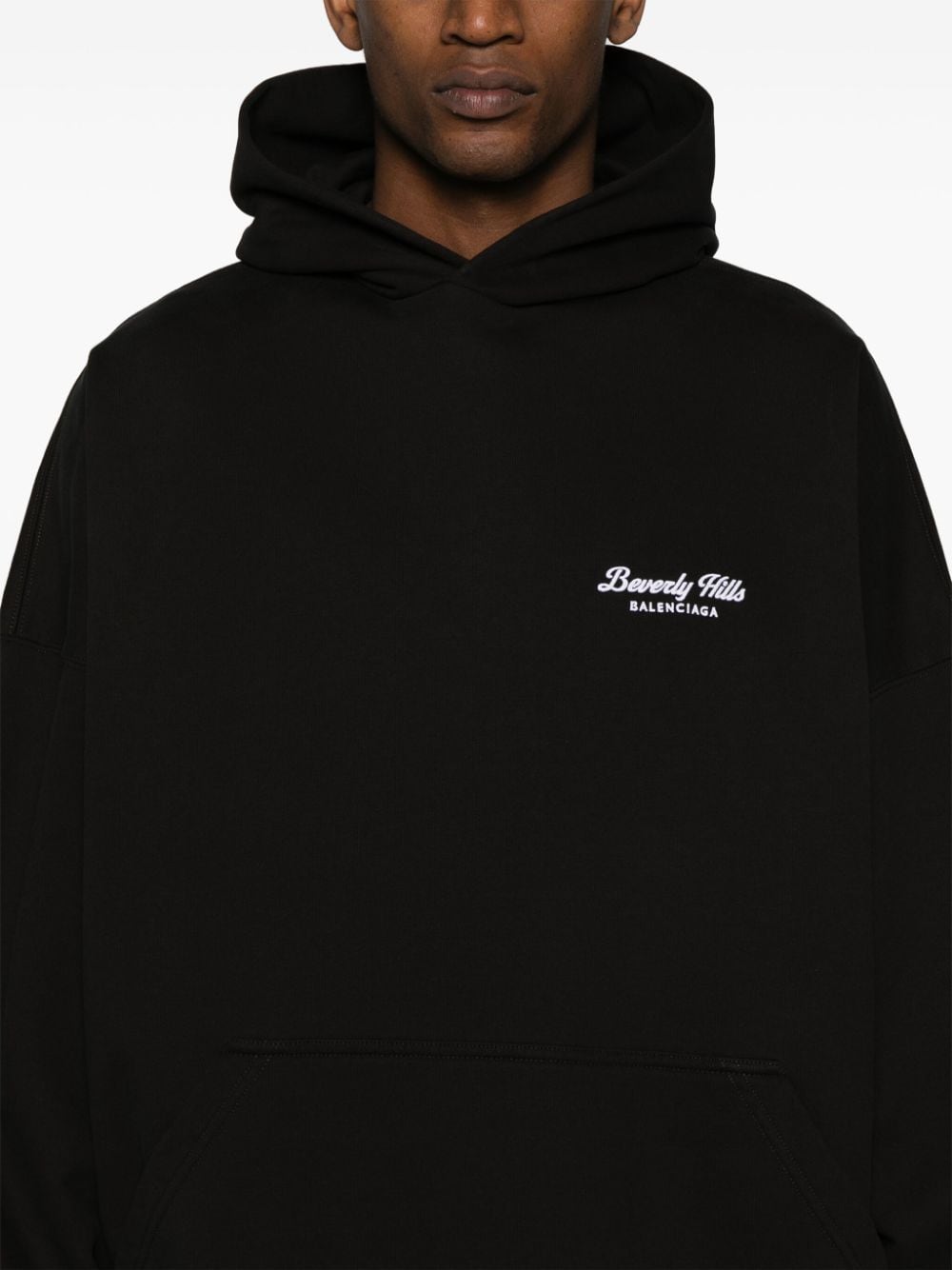 BALENCIAGA Oversized Slouchy Cotton Hoodie - Unisex Fit
